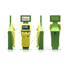 22 Zoll Double Sides Smart Bill Zahlung Kiosk für Ticketing / Kartendruck